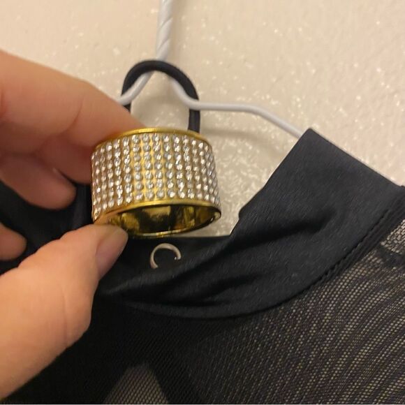 Weissman Dance costume dress black purple sequin Check Me Out 12418 child LC - Picture 6 of 10